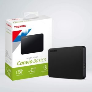 TOSHIBA Canvio Ready 2TB Portable External HDD - USB3.0 for PC Laptop Windows and Mac, 3 Years Warranty, External Hard Drive - Black