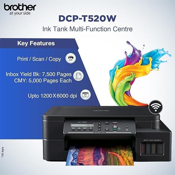 Brother Printer Sales and Cartridge Refill in Bhopal all in one ink tank refill system, wireless technology