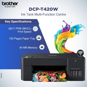 Brother Printer Sales and Cartridge Refill in Bhopal all in one ink tank refill system, wireless technology
