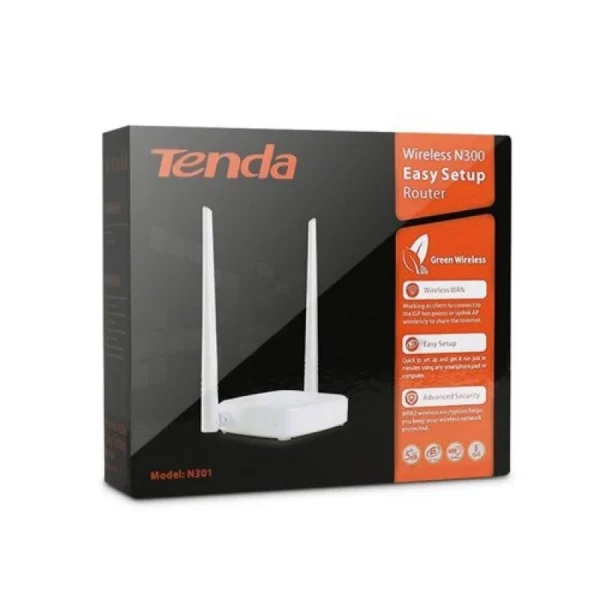 Tenda N301 Wireless-N300 Easy Setup Router - Image 2